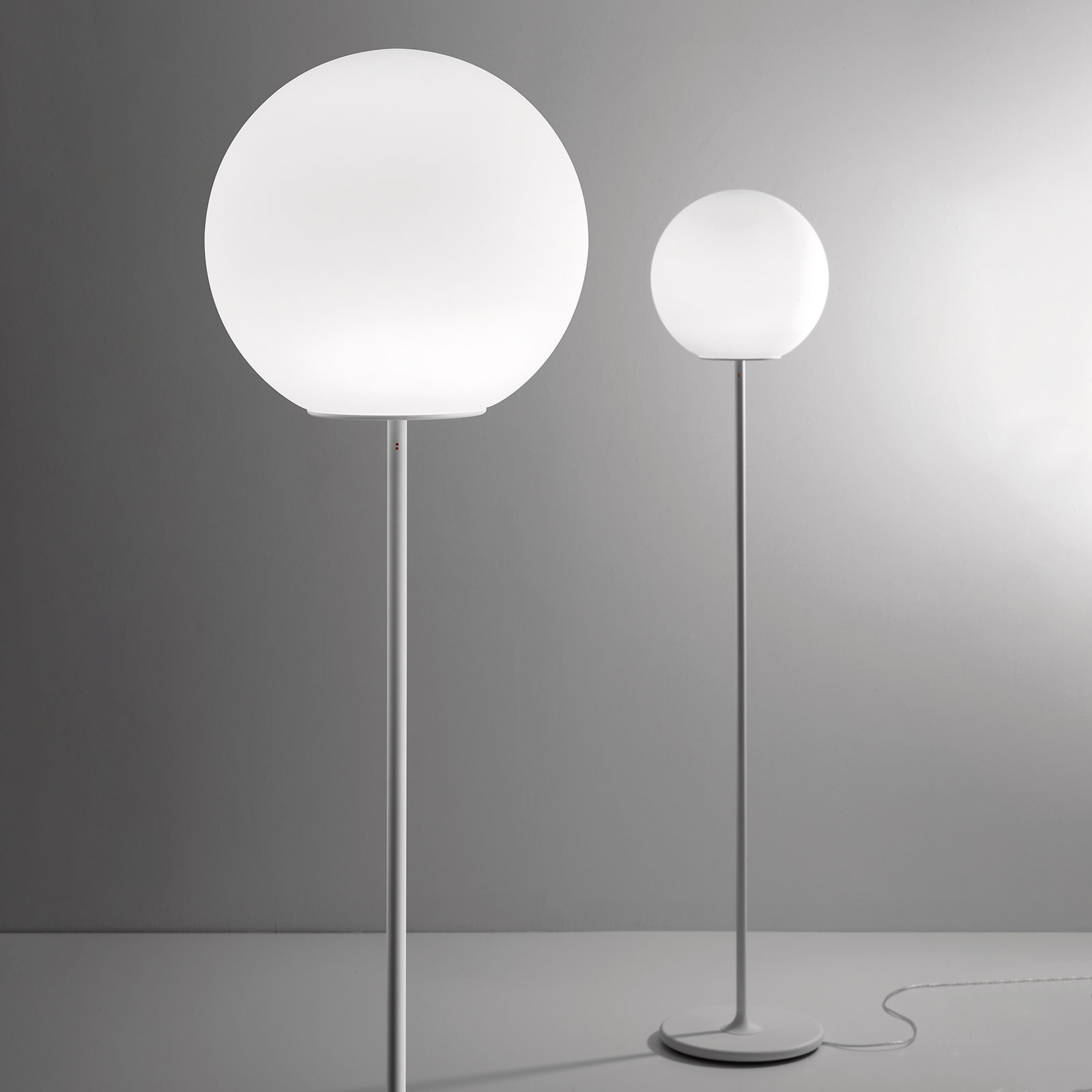 Fabbian Lumi Sfera Glas floor lamp