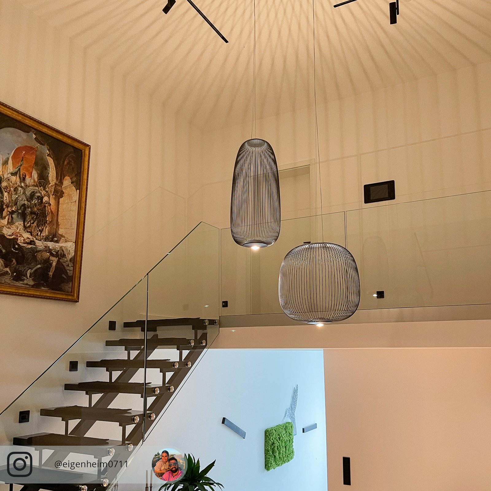 Spokes 1 LED függő lámpa, dimmelhető, grafit - Foscarini Spokes 1 LED függő lámpa, dimmelhető, grafit - Foscarini