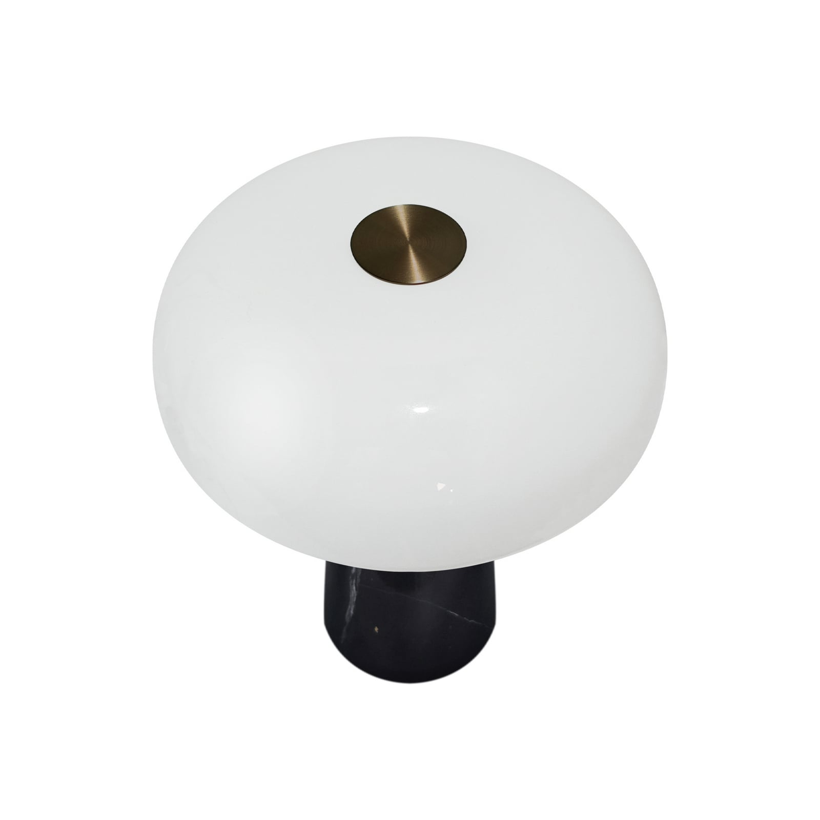 Glossy mini, LED-Akku-Tischleuchte, Marmor schwarz, Nordlux