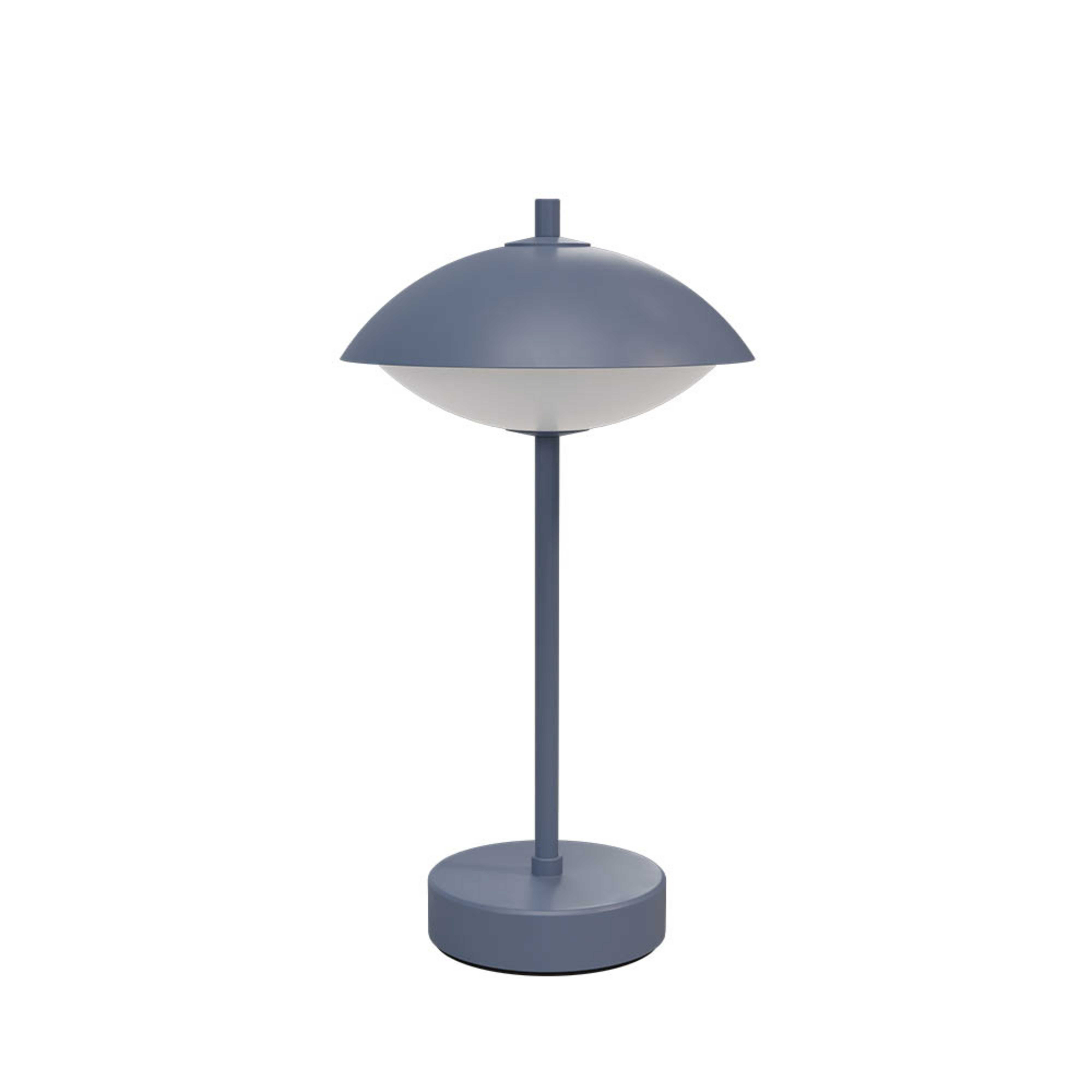 Clam Portable Lampe de Table Dusk Blue - Fritz Hansen