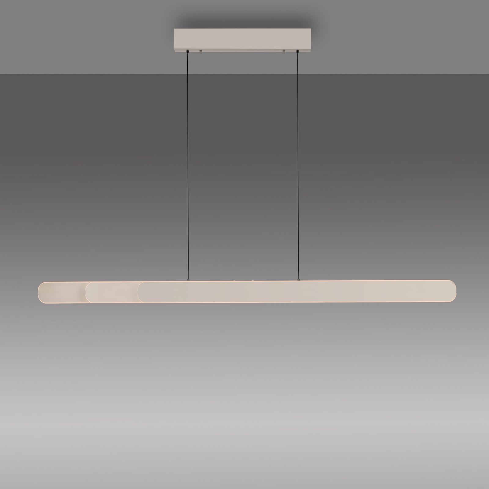 Adriana ROUND LED viseća svjetiljka, bež, duljina 160 cm, metal, CCT