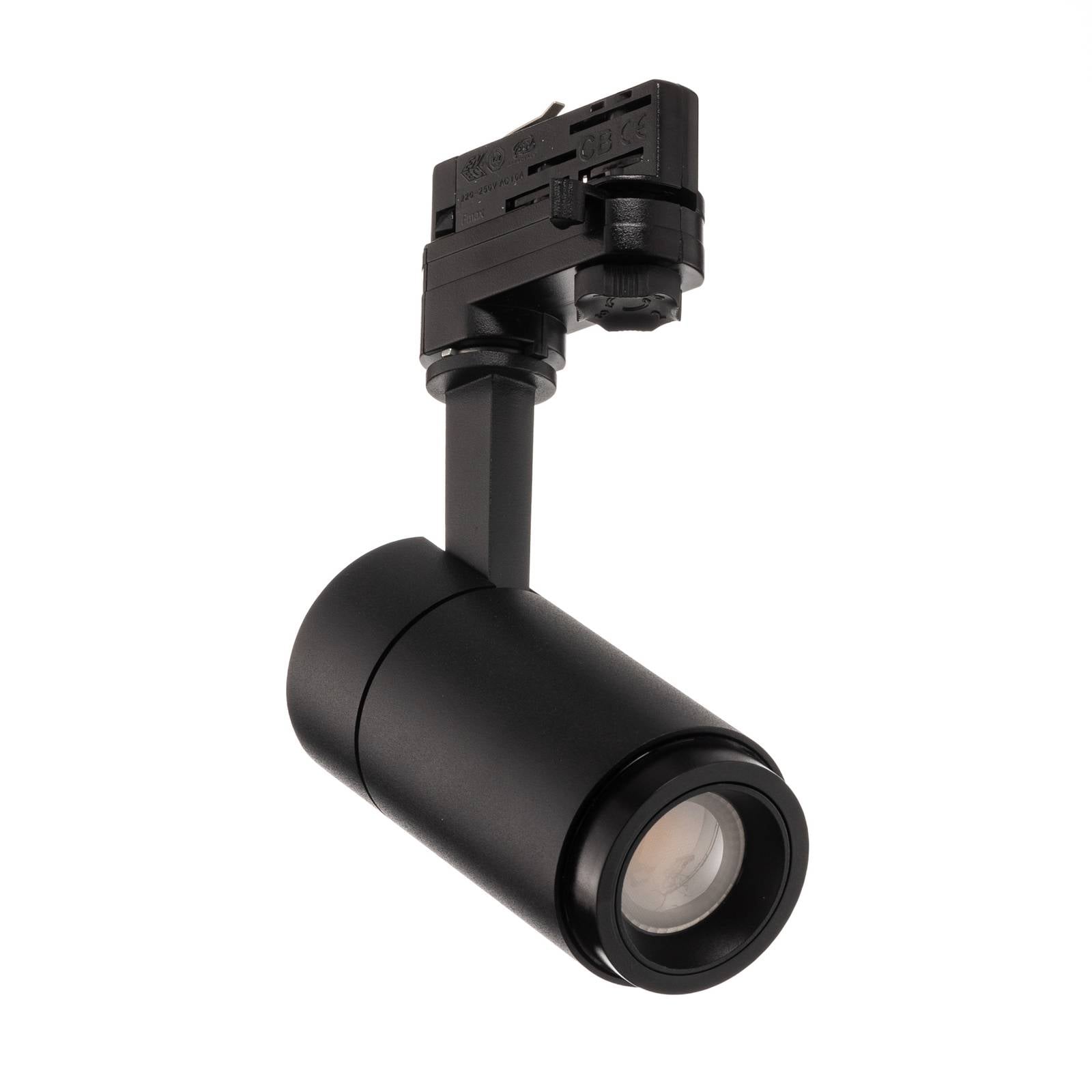 Arcchio Nanna LED-Schienenspot schwarz 4000K 12W
