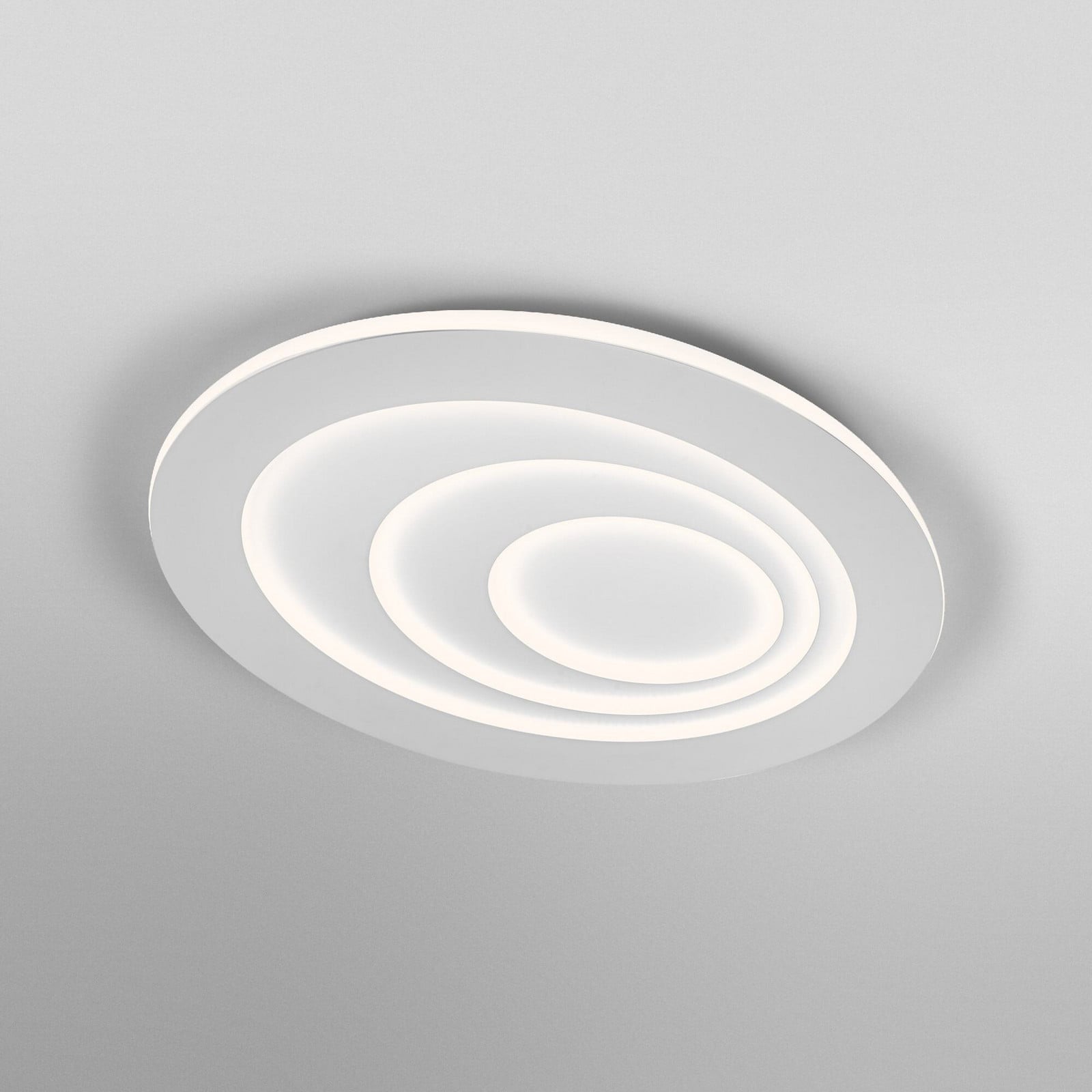 Plafonieră LED OSRAM ORBIS SPIRAL OVAL Ø 72 cm alb 63 W - Metal