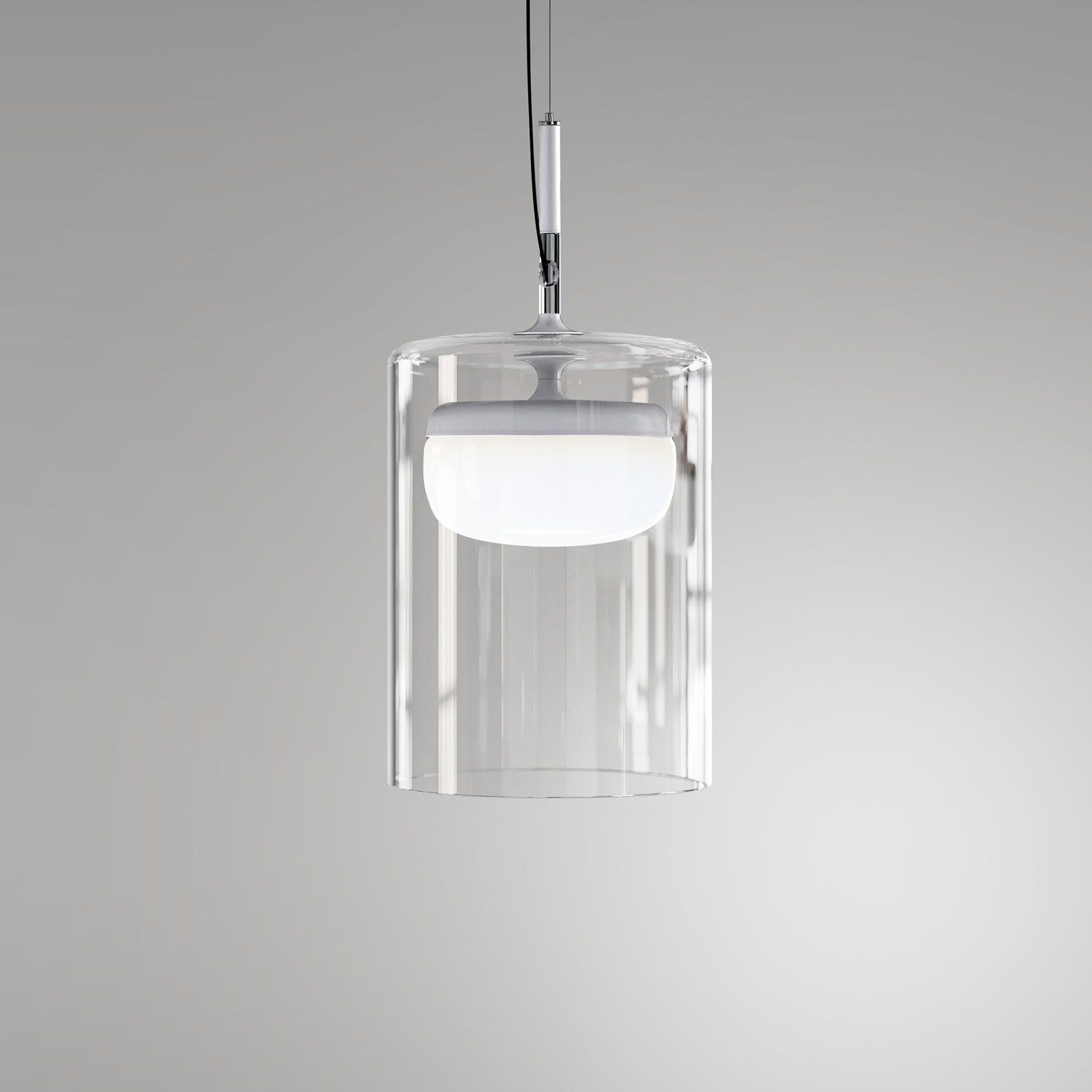 Prandina Diver LED-Hängelampe S1 2.700K weiß