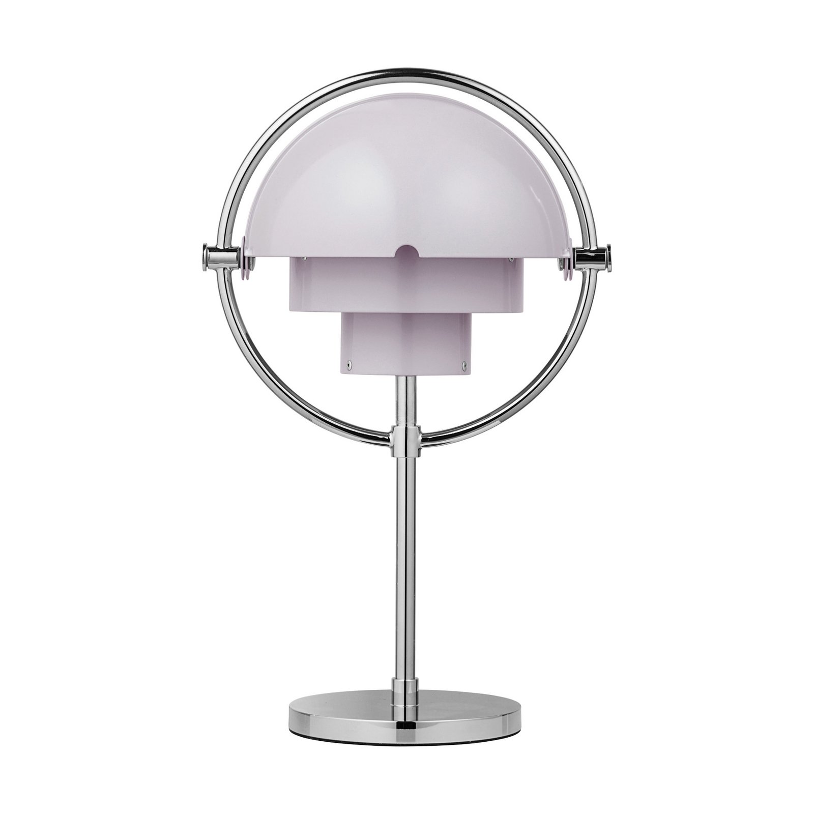 Multi-Lite Portable Stolová Lampa Chróm/Pale Lilac - GUBI