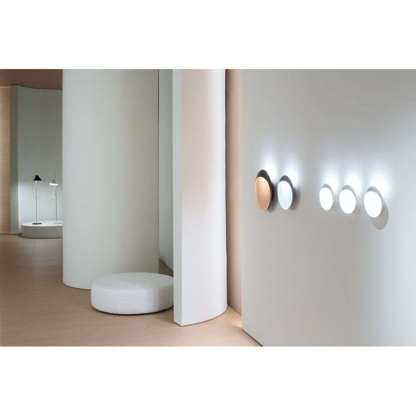 Flindt Wall Lamp Ø200 3000K Alu Grey - Louis Poulsen