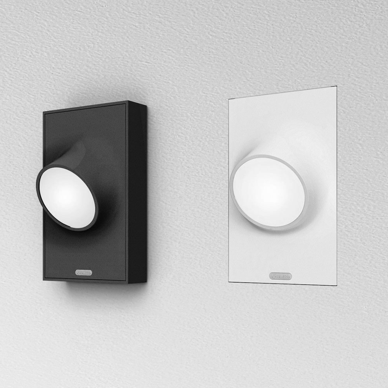 Artemide Ciclope LED outdoor wall light anthracite