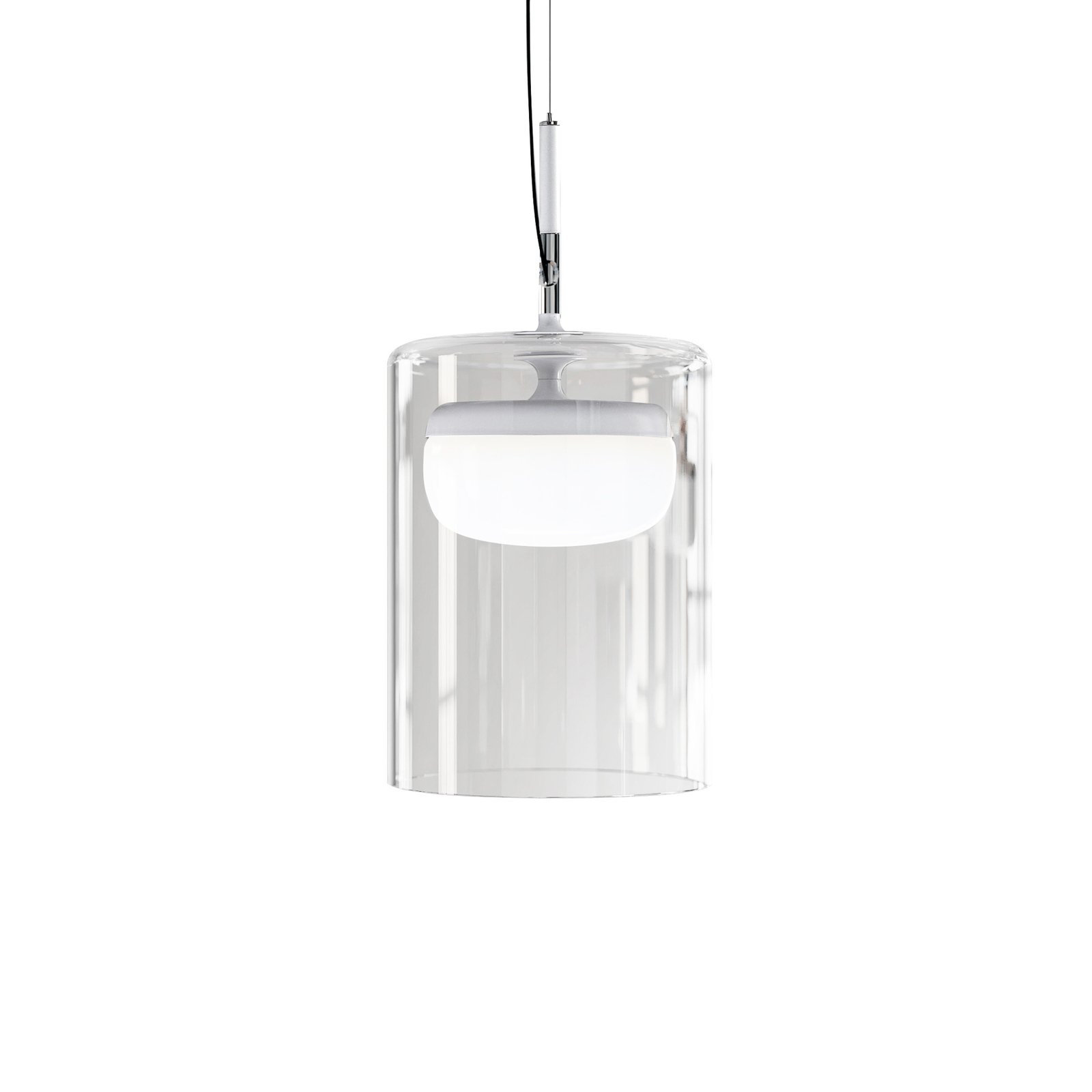 Prandina Diver LED hanging lamp S1 2,700 K white