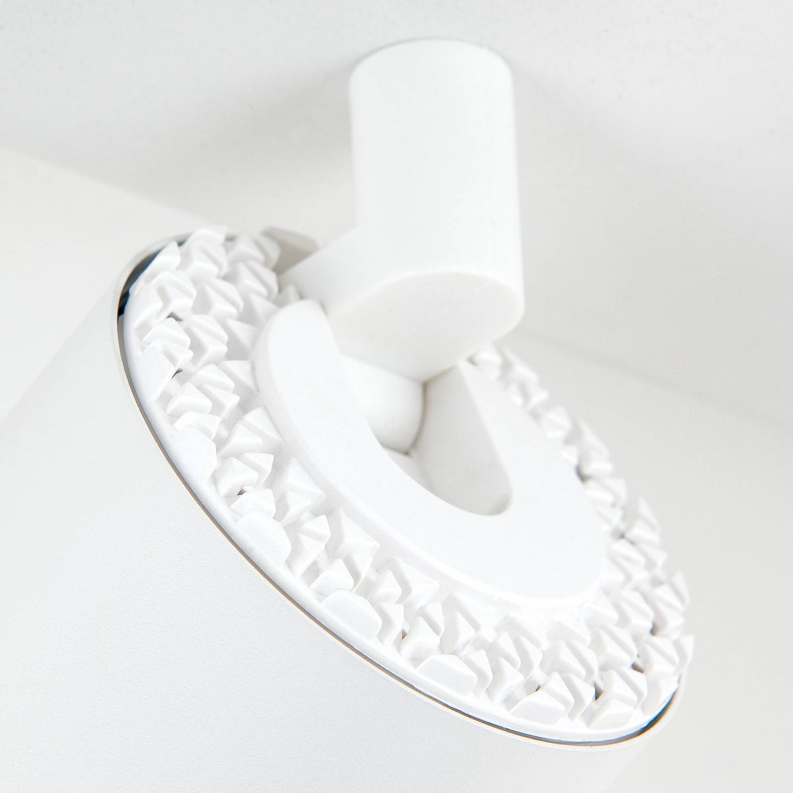 Reflektor sufitowy Sean, biały, 5-punktowa, aluminium, GU10