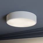 Cleo ceiling light, Ø 40 cm, white, metal, E27, 3-bulb