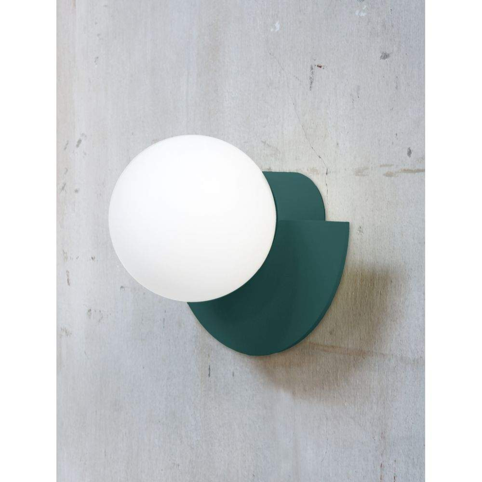 Candy Little Circle 180 S Aplique de Pared Peacock Green - Swedish Ninja