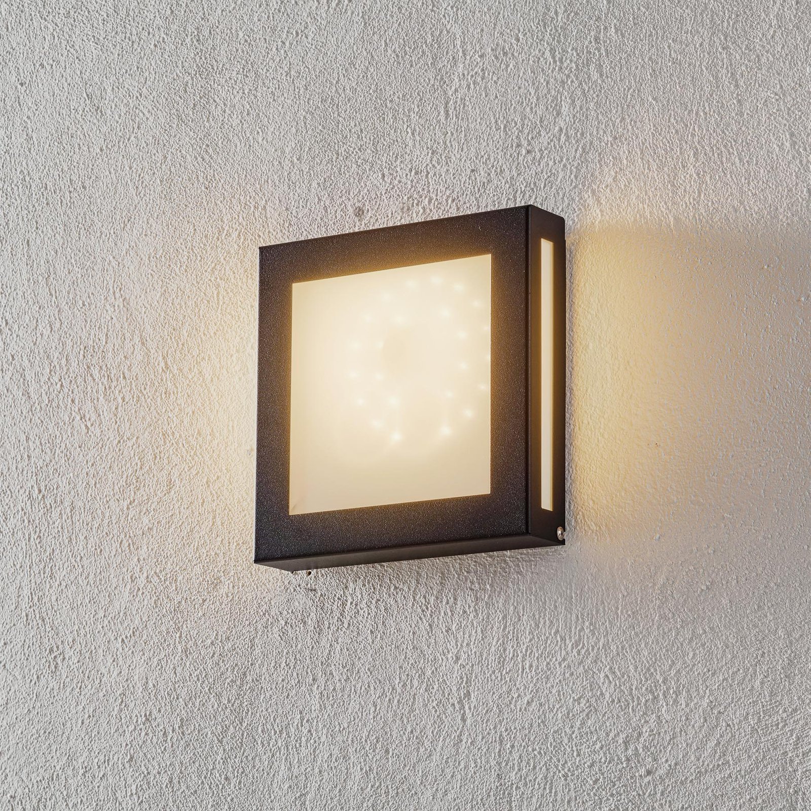 LED kültéri fali lámpa Aqua Legendo Mini, antracit