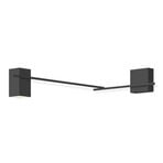 Candeeiro de parede de canto Vibia Structural 2620, cinzento escuro