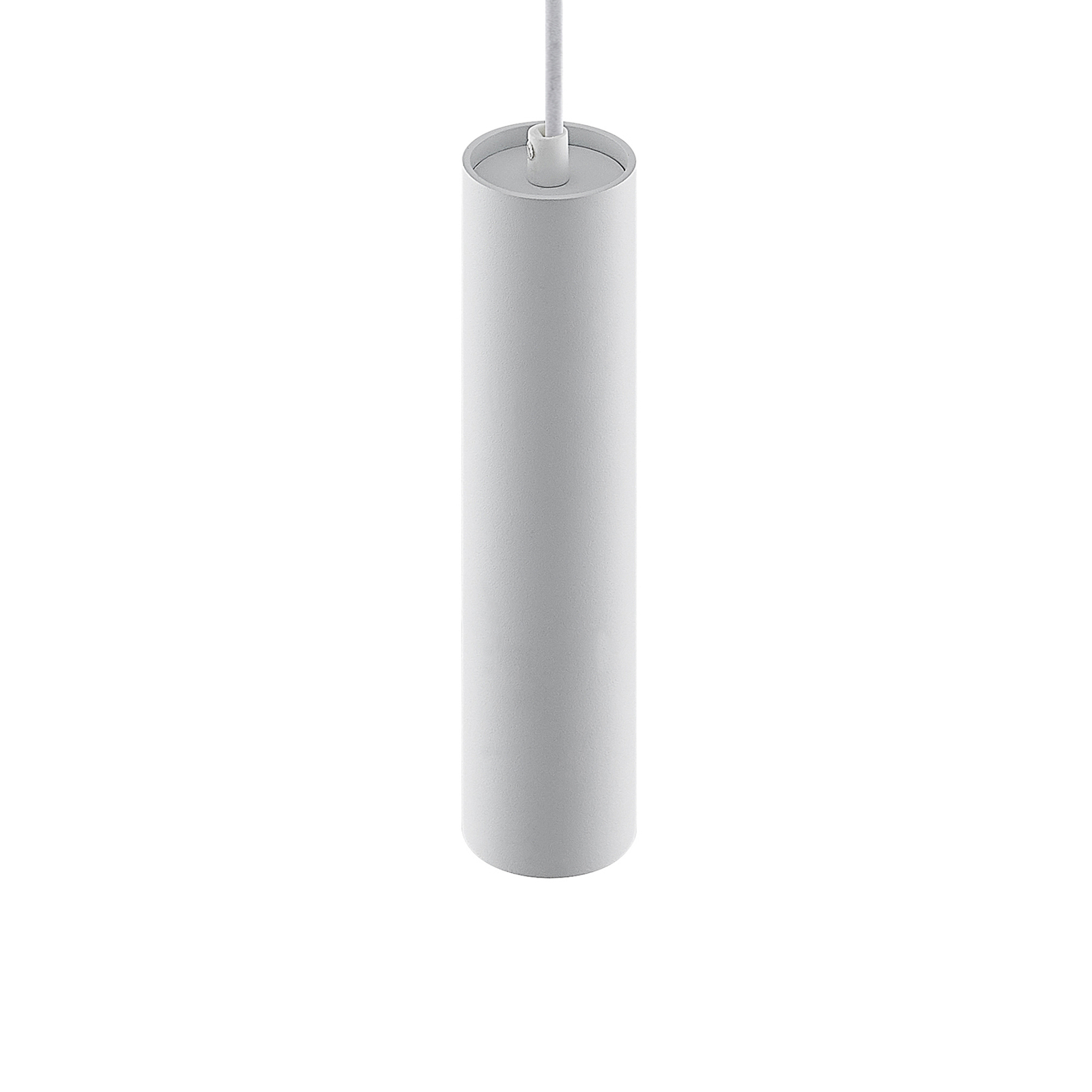Prios Neliyah hanging light, round, white, 1-bulb