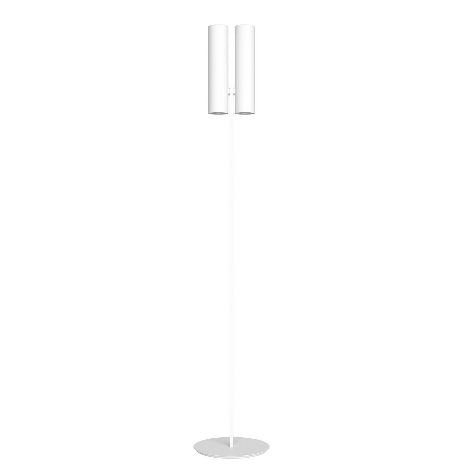 Rotaliana Tobu F1 floor lamp, 3000 K, 50°, white