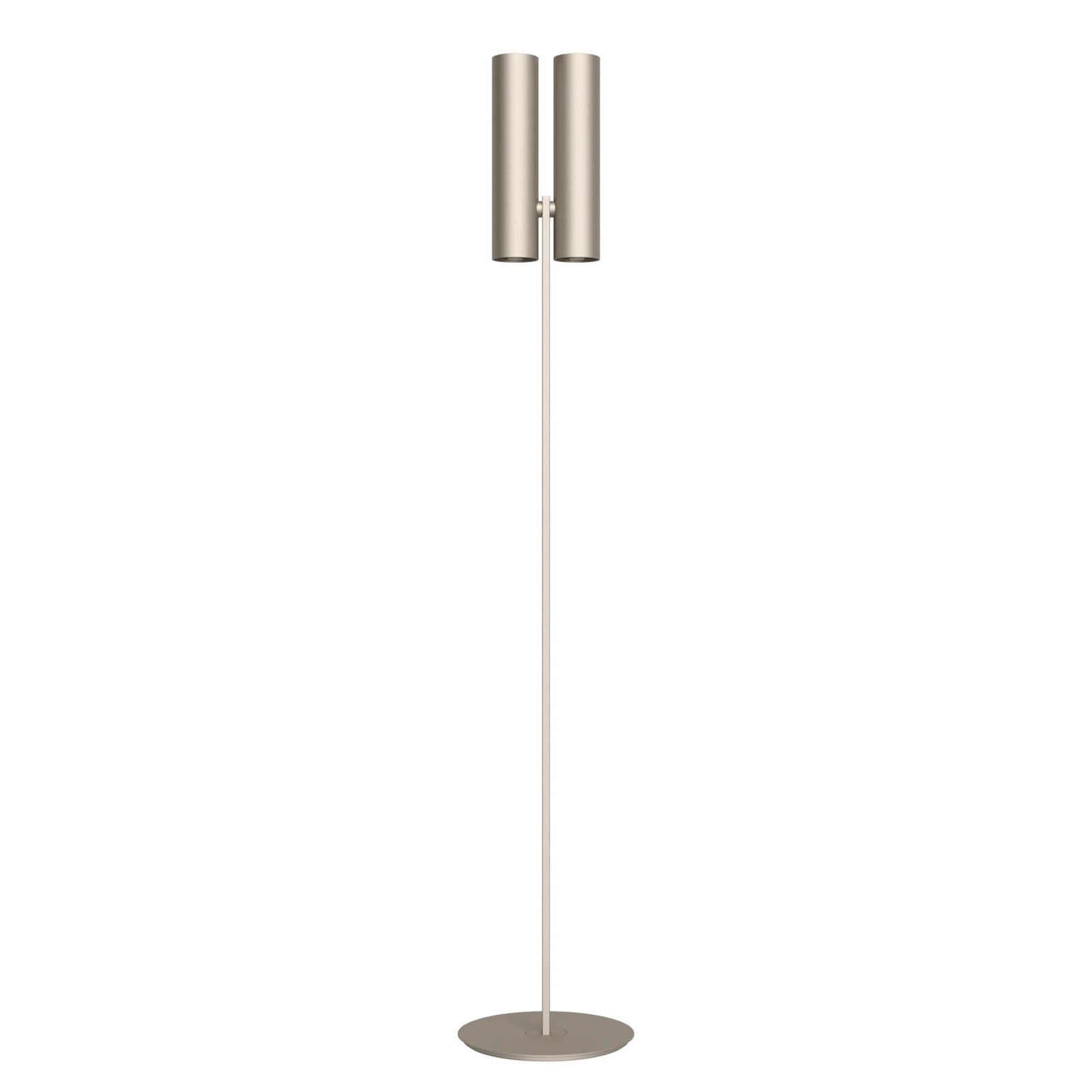 Rotaliana Tobu F1 floor lamp, 3000 K, 90°, bronze