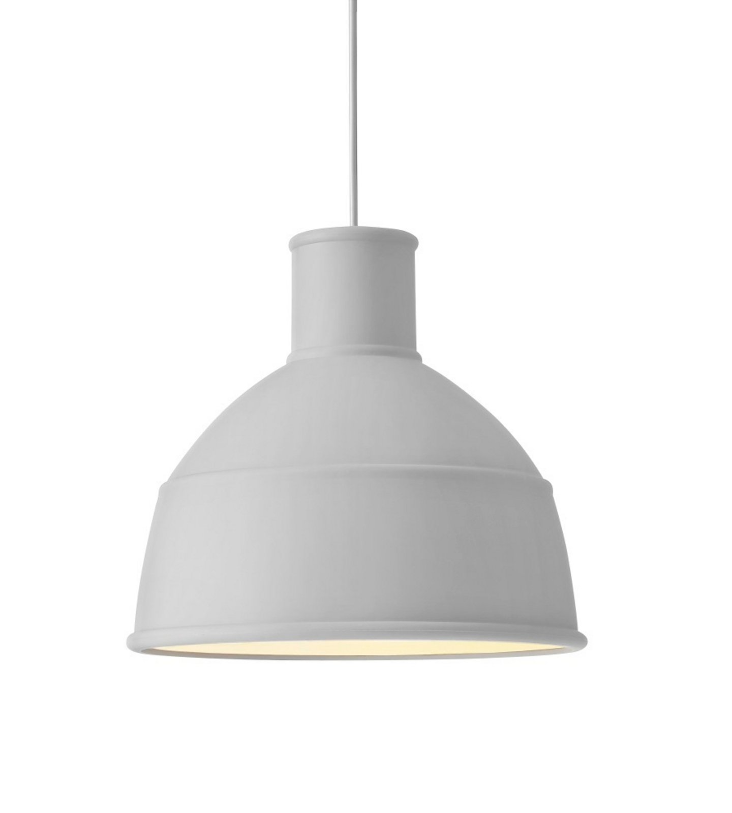 Unfold Závěsná Lampa Light Grey - Muuto