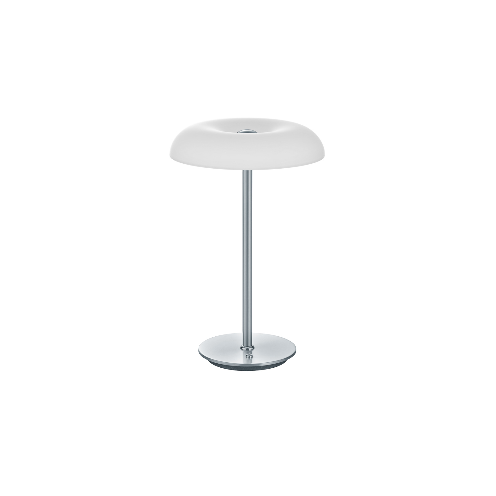 BANKAMP Vanity lampa stołowa LED niklowa