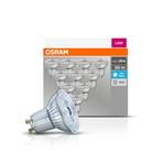 OSRAM-LED-heljastin GU10 4,3W 4000K 350lm 10 kpl