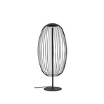Richi vanjska podna LED lampa, visina 90 cm, crna, IP44, metal - Lucande