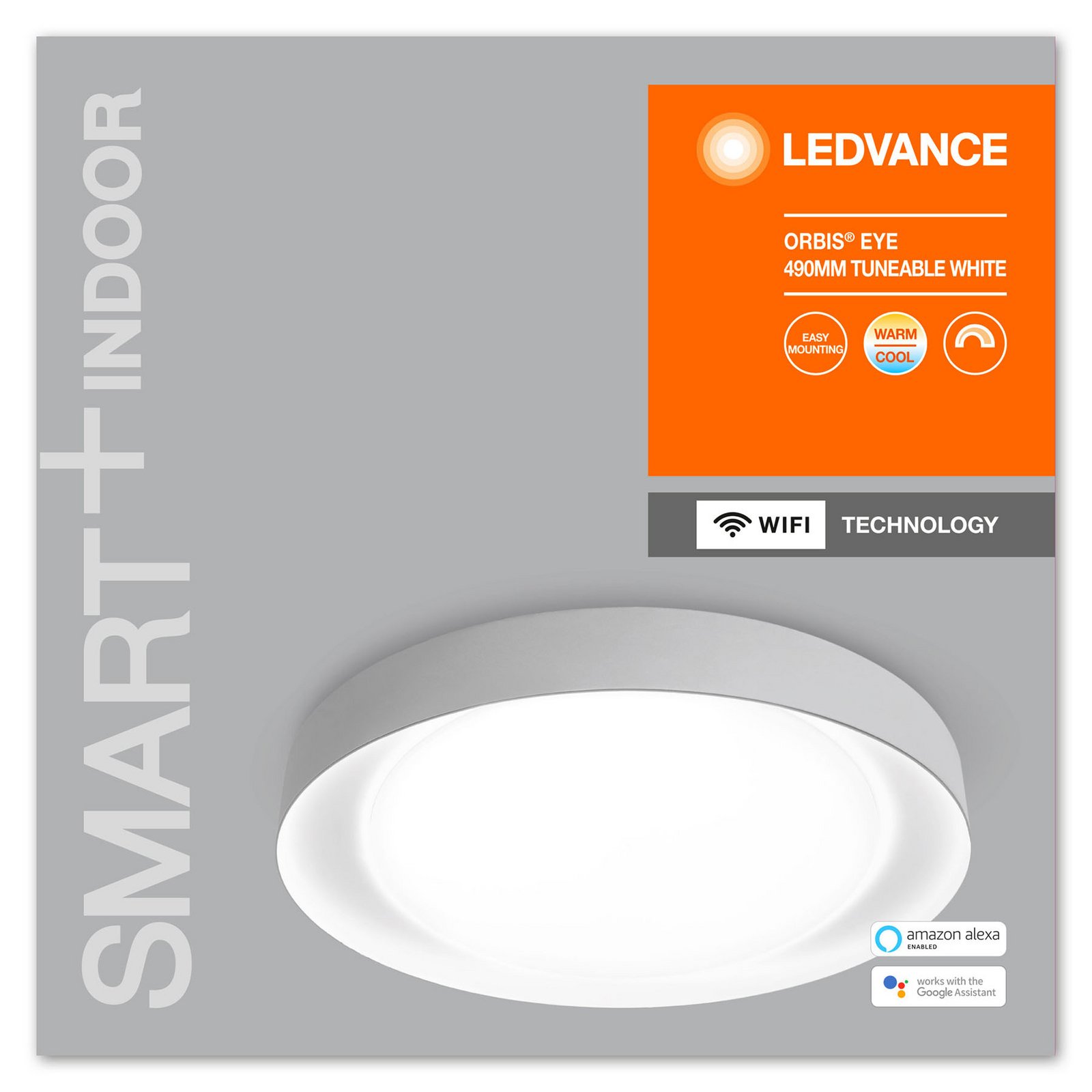LEDVANCE SMART+ WiFi Orbis Eye 3,000-6,500K 49cm