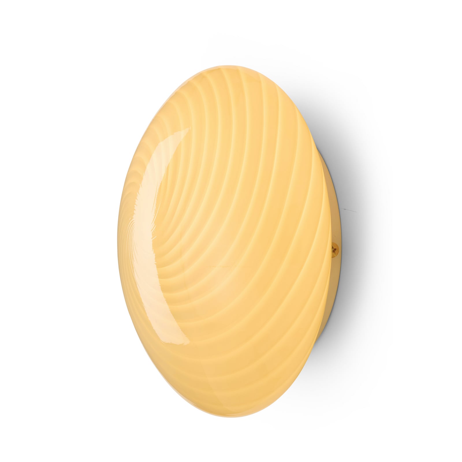 CANDY ceiling light, beige, Ø 30 cm, glass, E27 - Halo Design