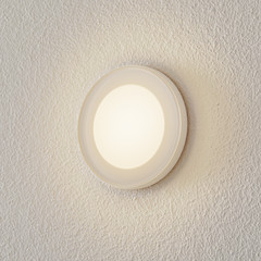 BEGA Accenta pared redondo anillo blanco 315lm