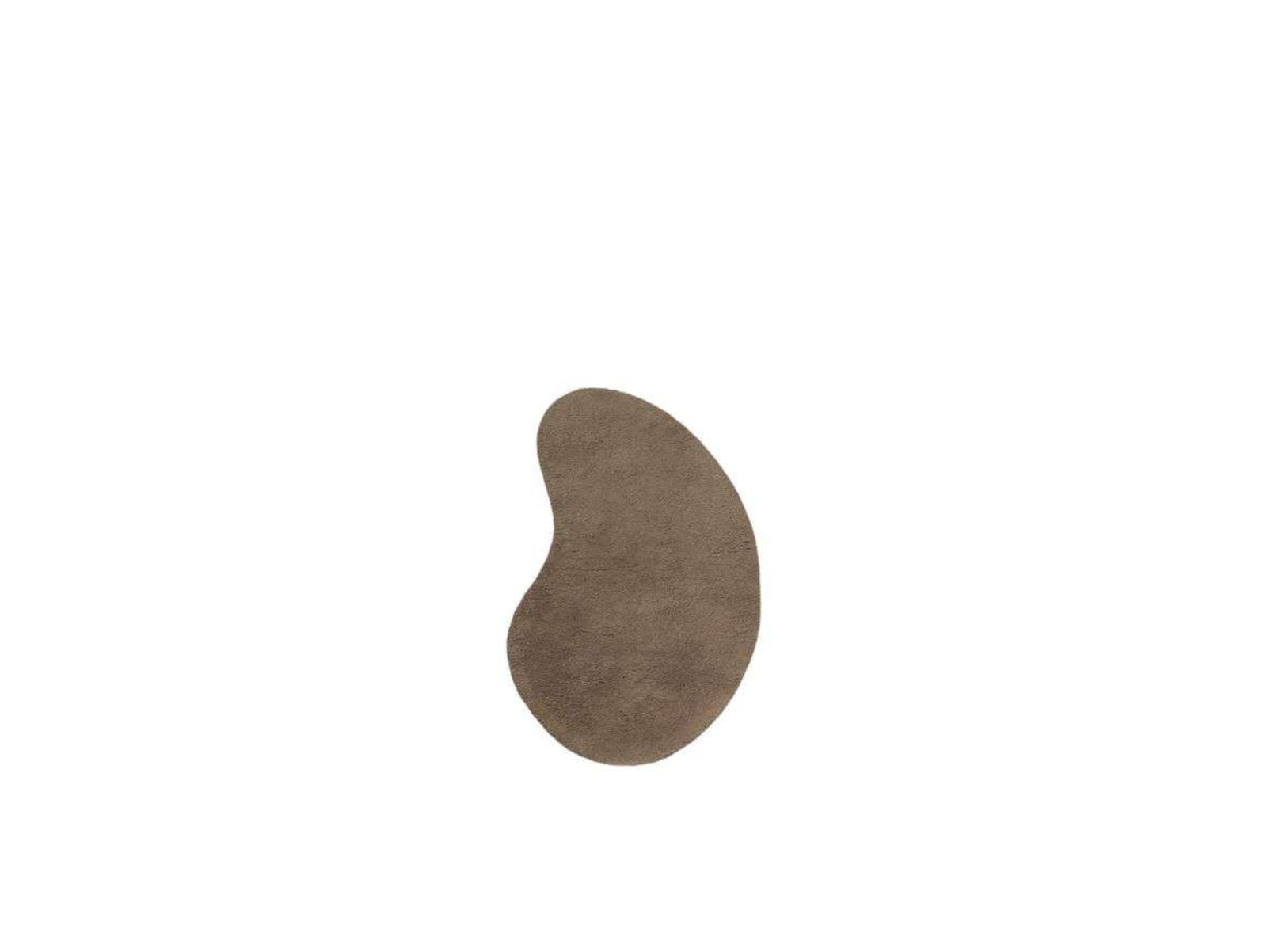 Forma Wool Rug Small Ash Brown - Ferm Living