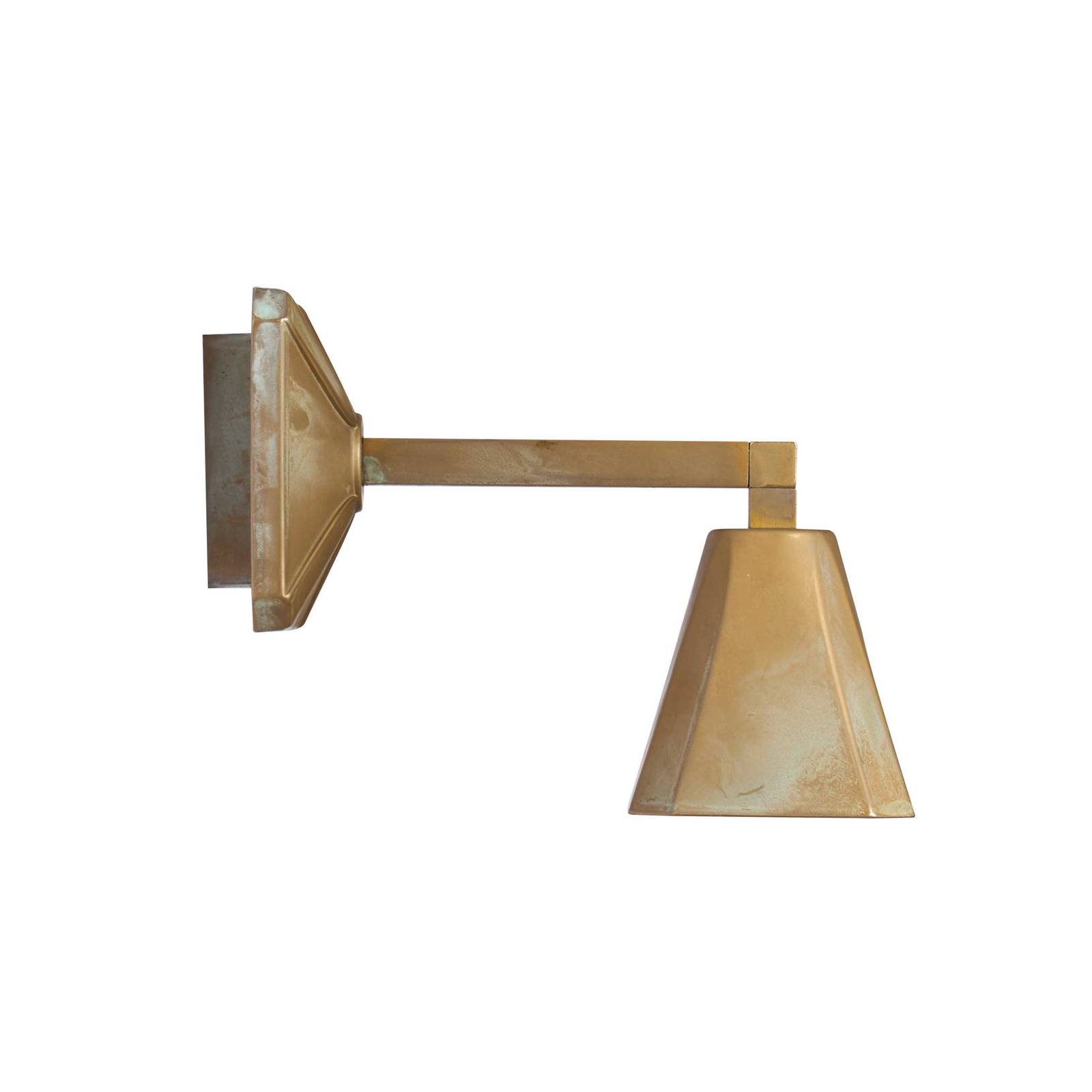 Silva Frame LED fali lámpa, 22 cm-es kinyúlás, antik sárgaréz, IP65 Silva Frame LED fali lámpa, 22 cm-es kinyúlás, antik sárgaréz, IP65