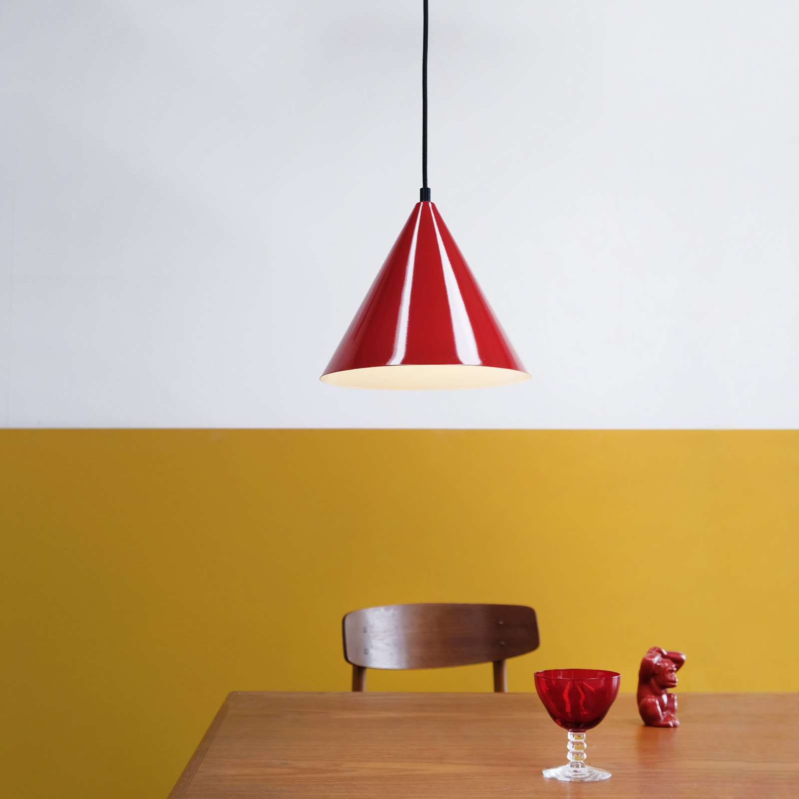 Ron Lampa Wisząca Dark Red - DybergLarsen