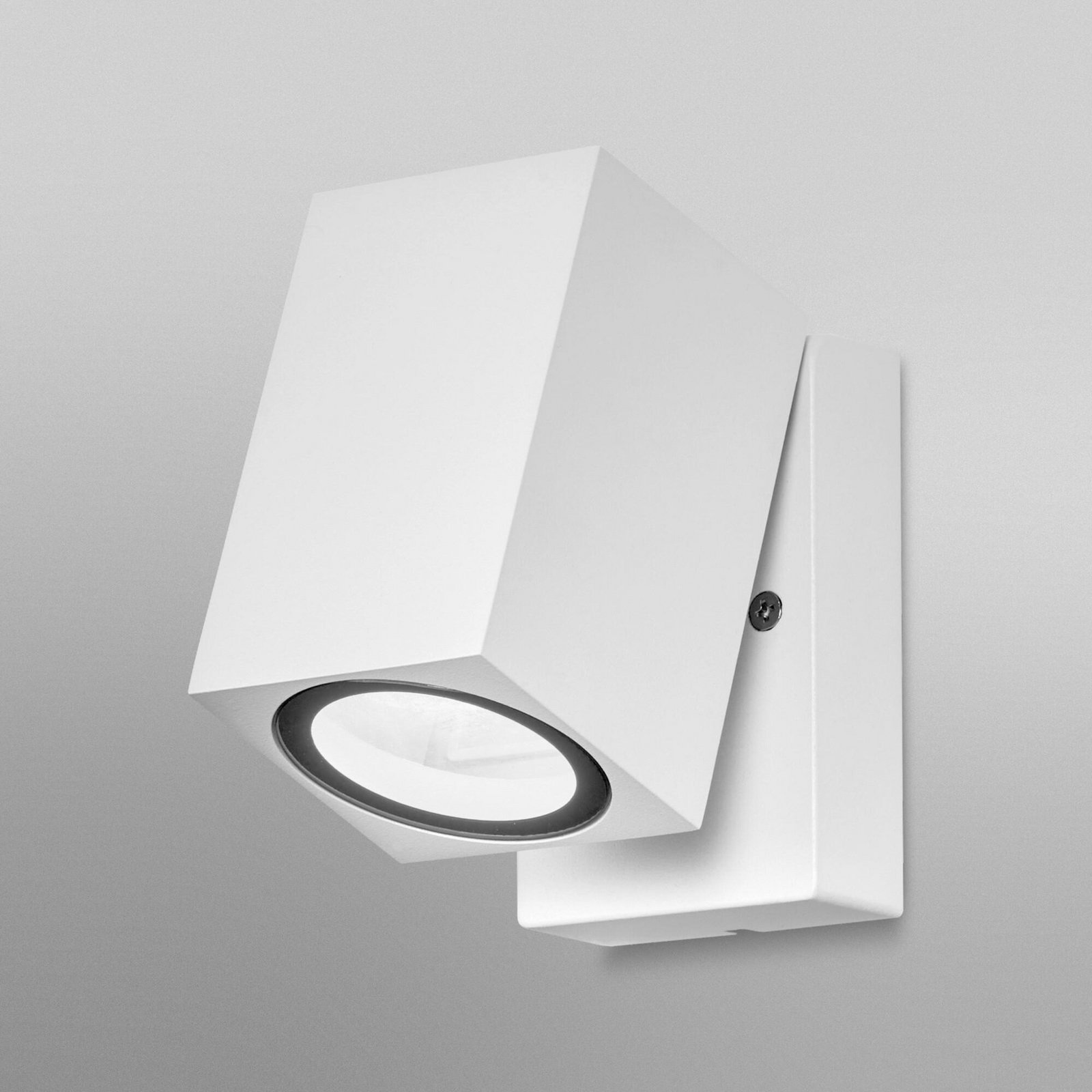 Candeeiro de parede exterior OSRAM ENDURA CLASSIC CUBE, metal branco IP44