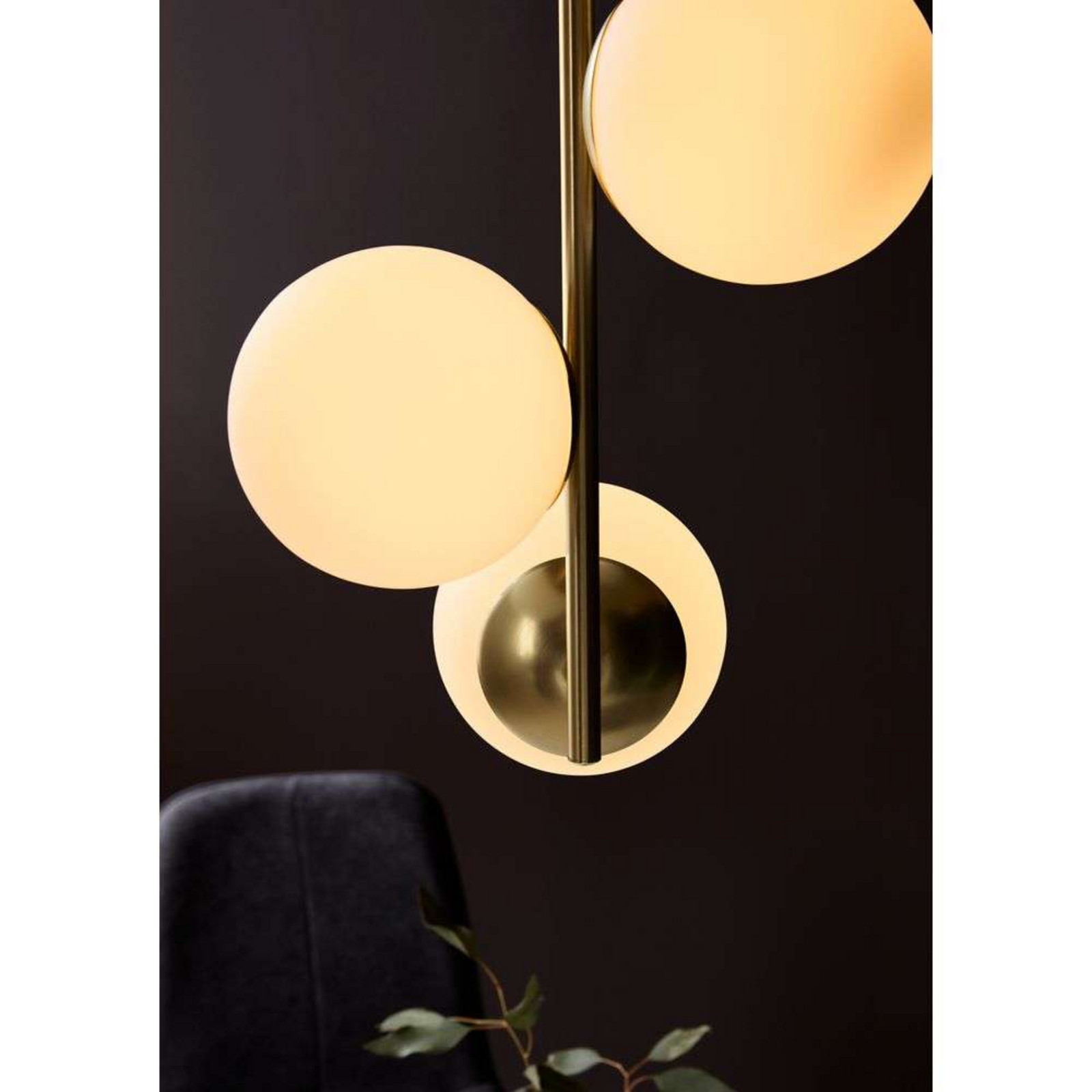 Lilly Taklampa Brass/Opal Nordlux - Vardagsrum - Metall