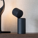 IT'S ABOUT ROMI Lampada da tavolo a LED Milan, nera, 19 cm