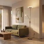 Lindby LED-Stehlampe Jonne, rund, Lesearm, dimmbar, 180 cm