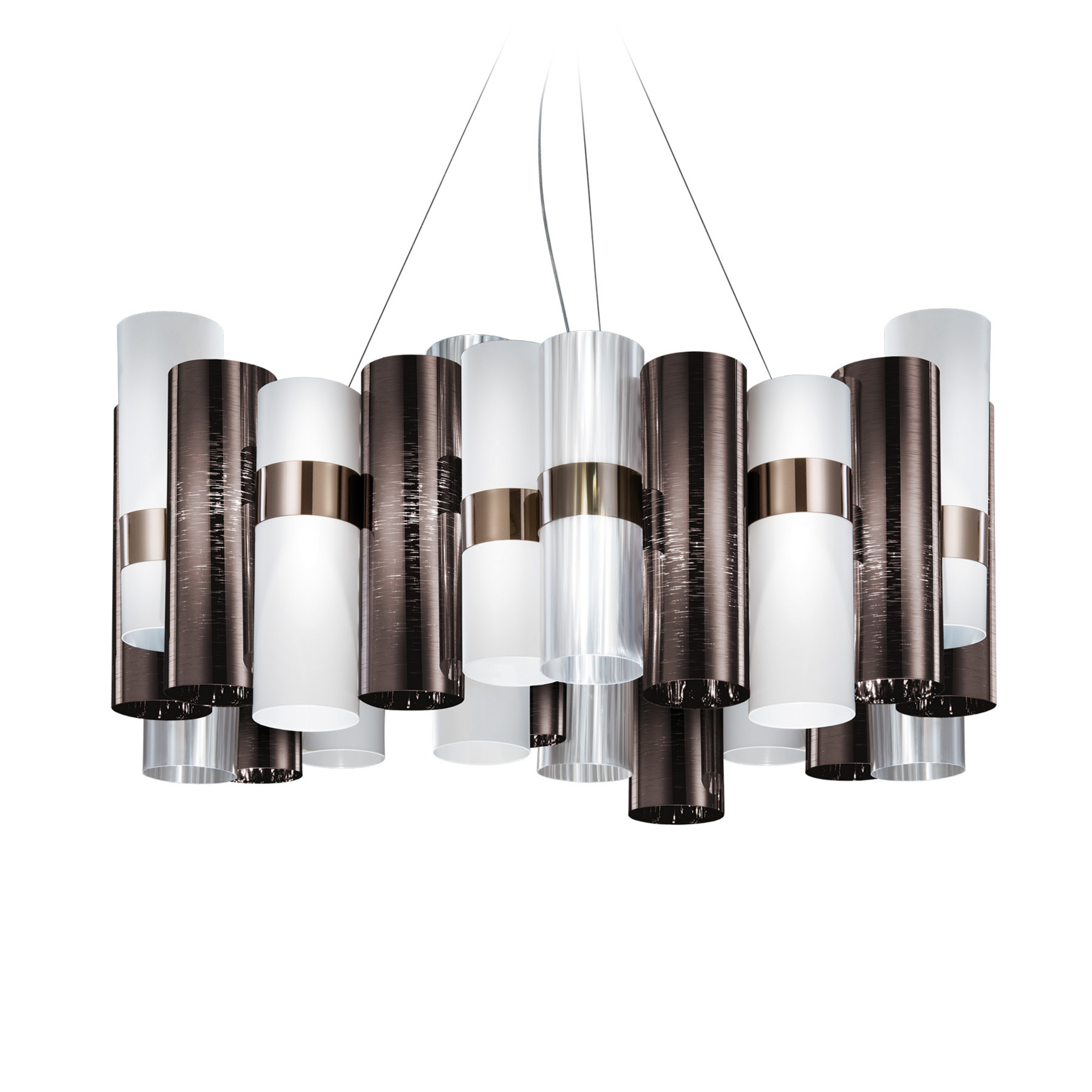 Slamp La Lollo L LED závěsné světlo, Ø80cm, bílá
