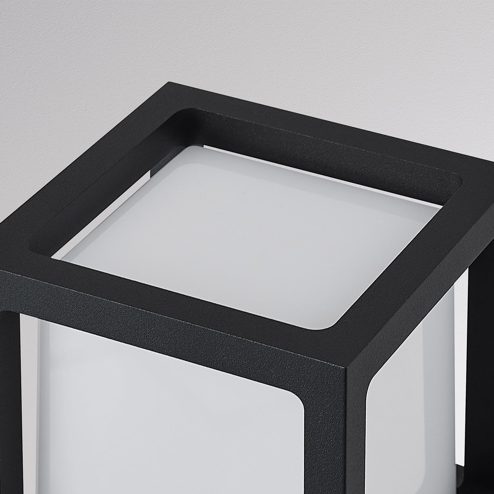 Applique d'extérieur LED FYNN-X, anthracite, 12 cm, IP65, CCT