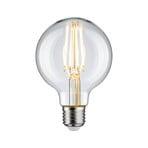 Pauleen filament LED bulb G80 E27 7.5 W clear 2,700 K