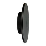 LED fali világítás Disk, Ø 18cm, fekete, műanyag, IP65, CCT