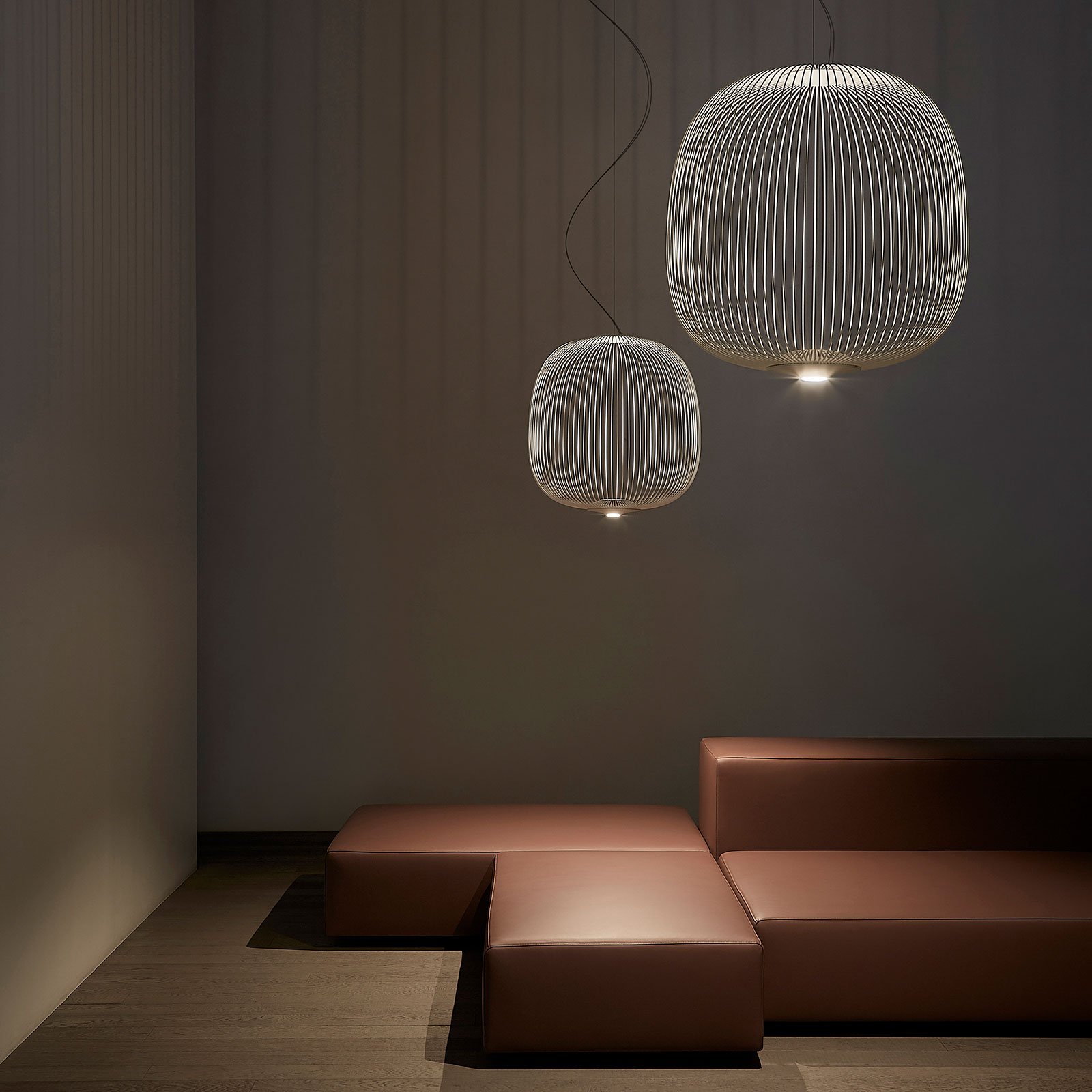 Foscarini Spokes 2 LED-Pendellampe, DALI dimmbar