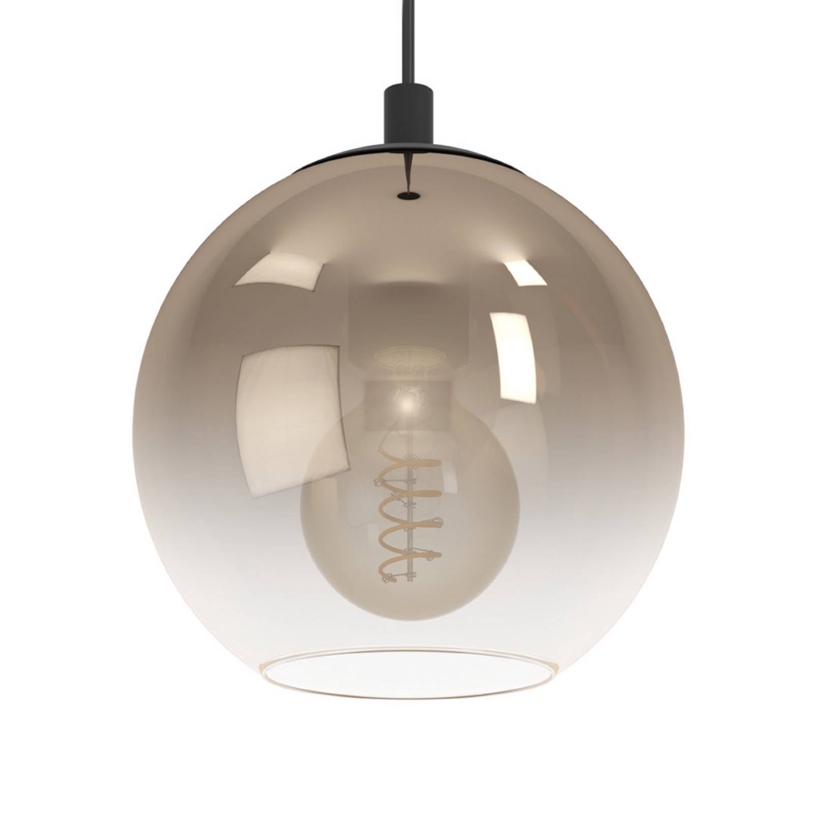 Żyrandol EGLO ARISCANI 1, średnica 65 cm, 10-punktowy, czarno-miedziany