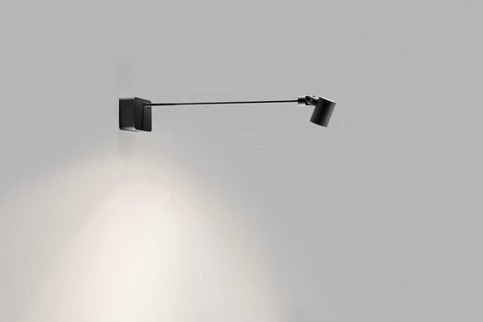 Light-Point Focus Gallery LED Vägglampa 3000K, svart från Light-Point