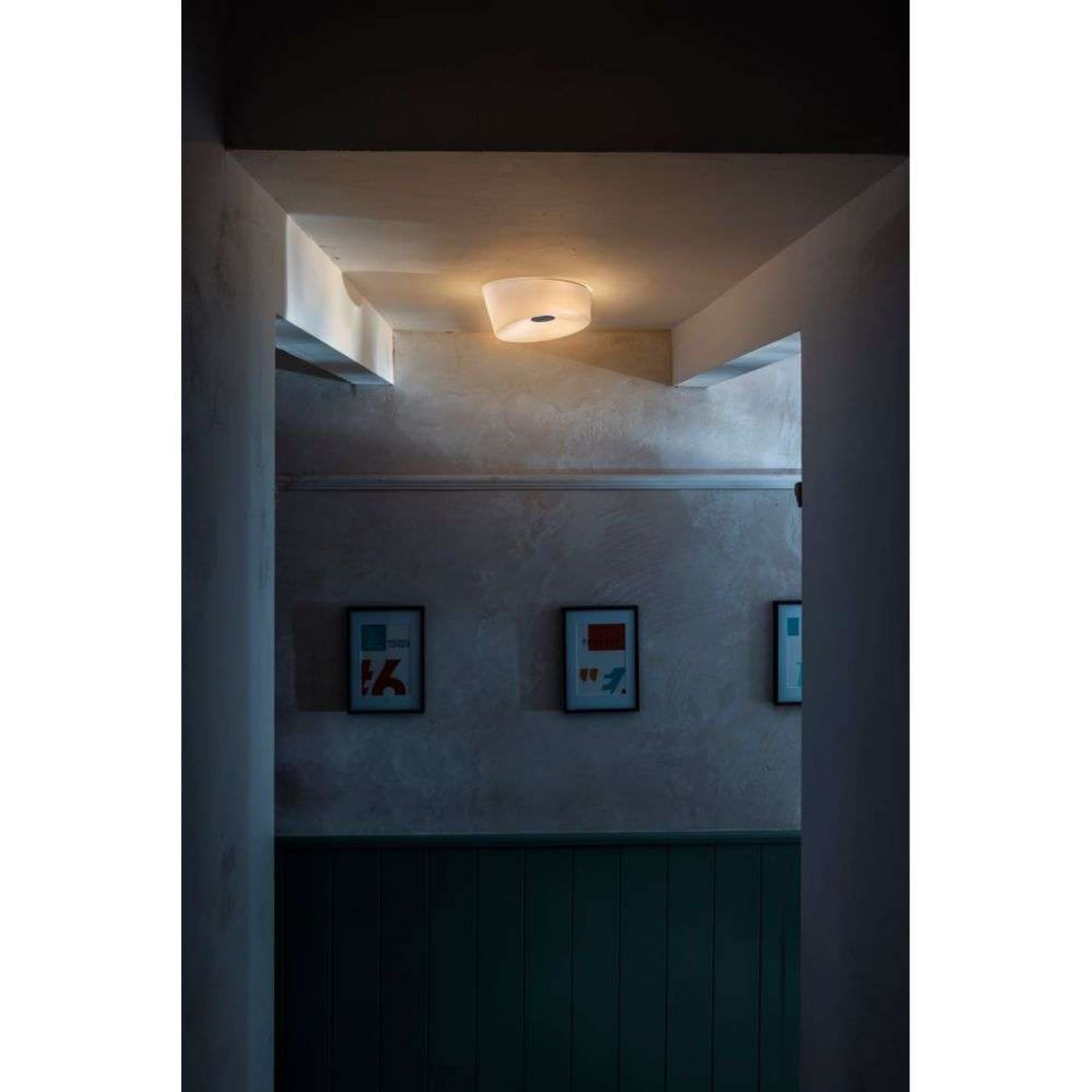 Lumiere XXS Væglampe/Loftlampe White Foscarini - Entré - Glas