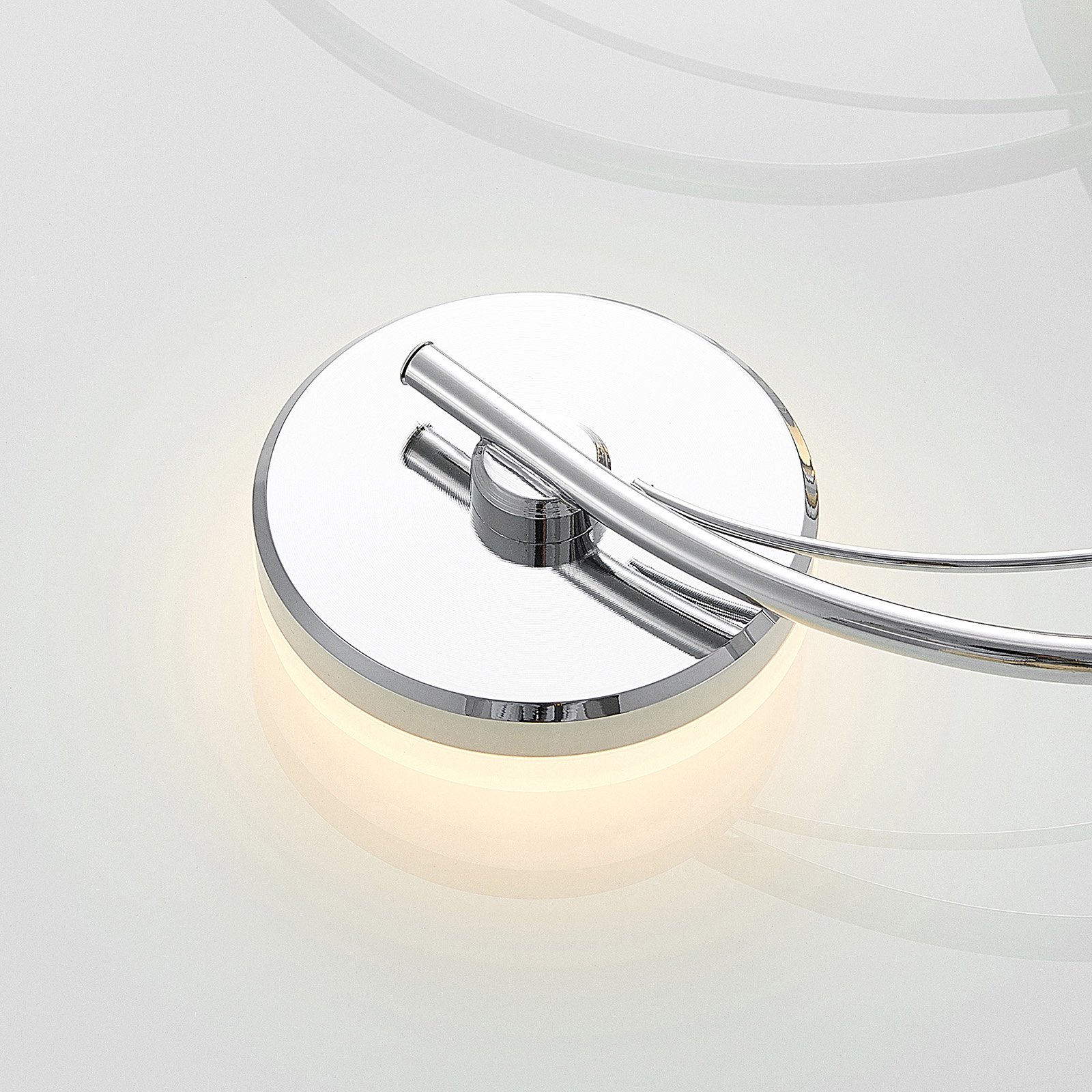 Rouven 6 LED Deckenleuchte Chrome - Lindby