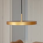 UMAGE LED-riippuvalaisin Asteria Medium, messinkivärinen Ø 43 cm
