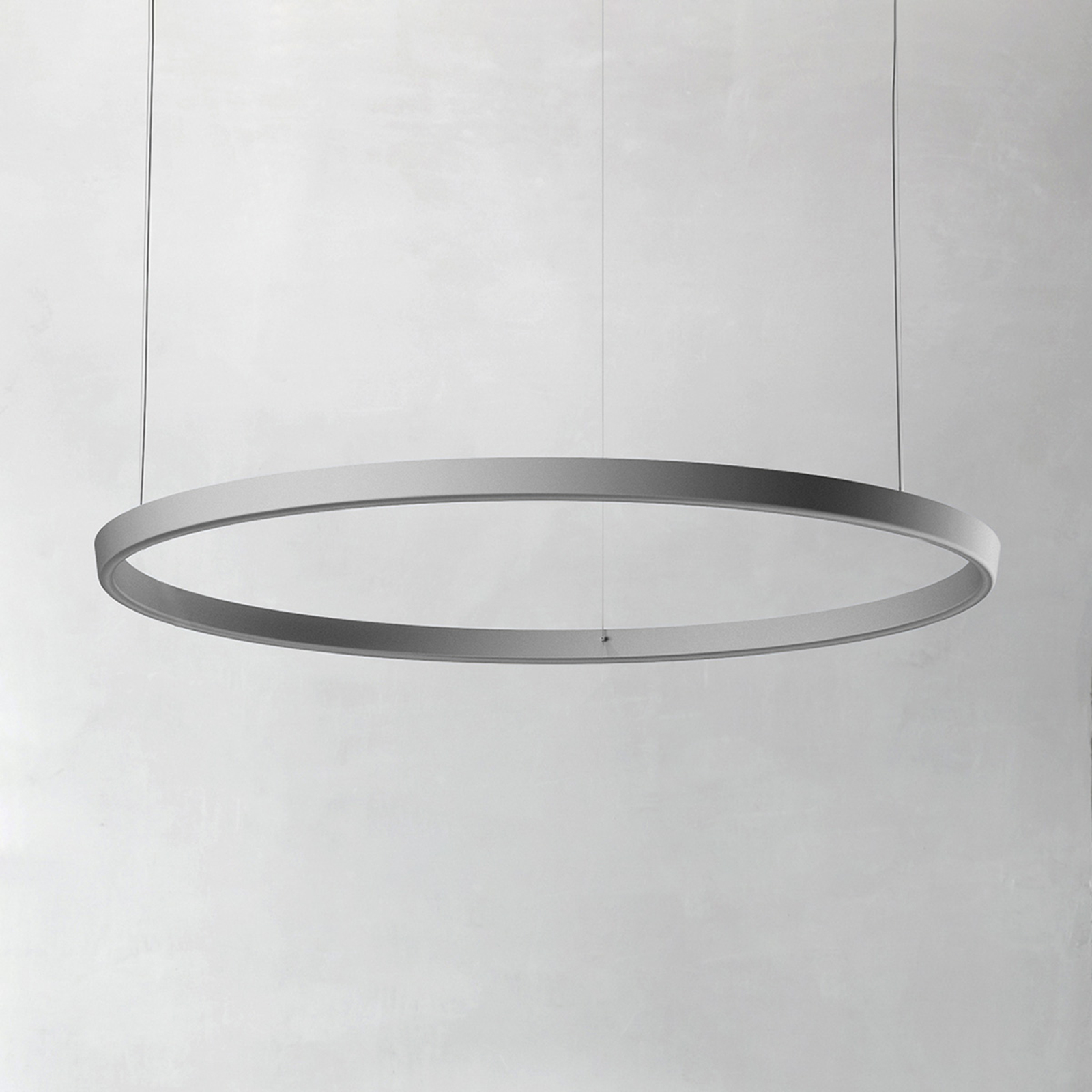 Luceplan Compendium Circle 110 cm, hliník