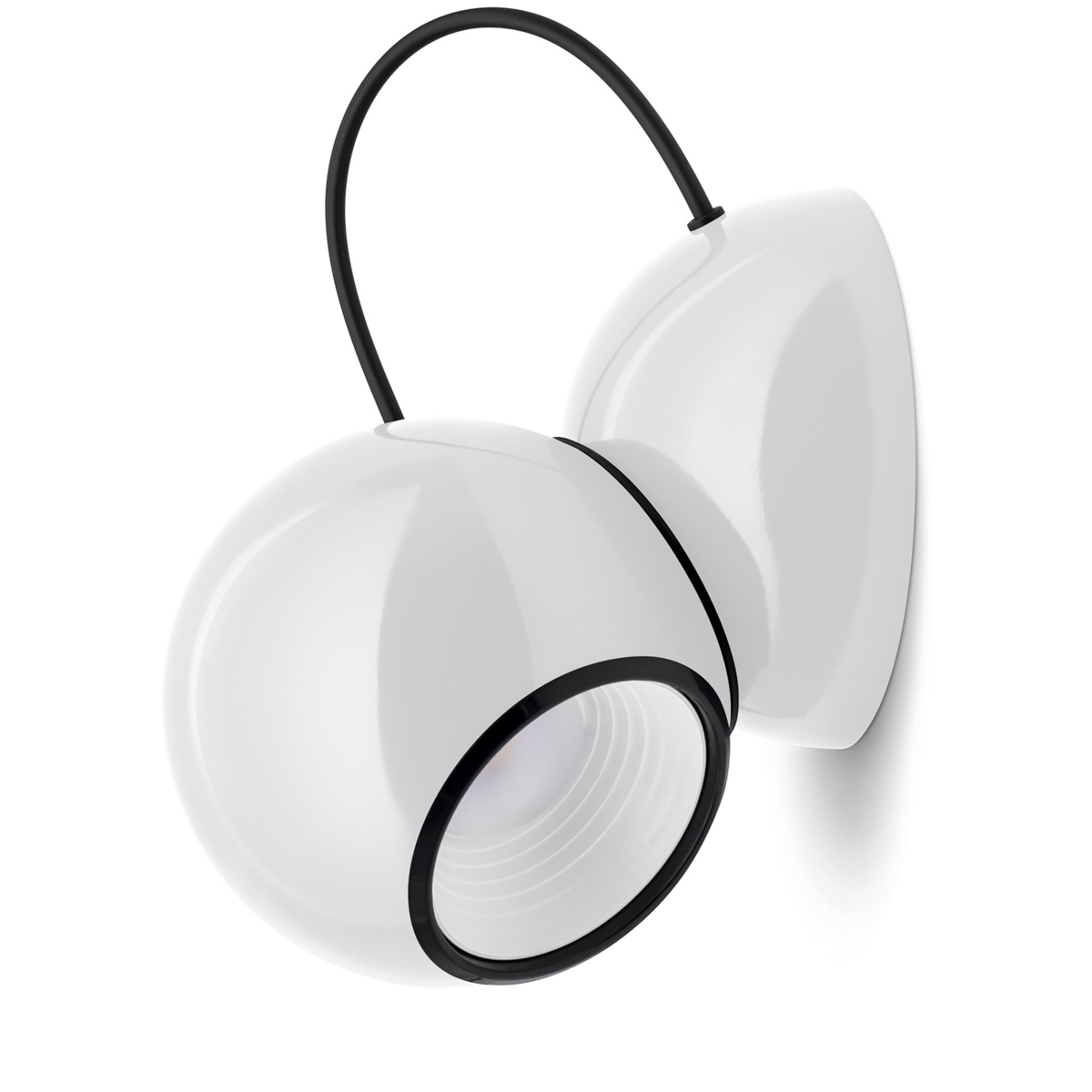 Applique murale LED Gravitino, blanche, orientable - Stilnovo