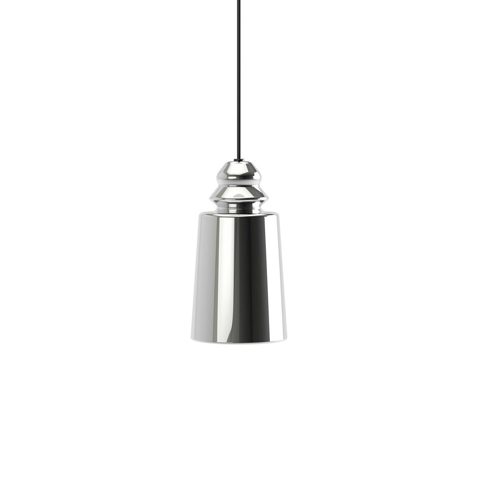 Karman Hängeleuchte Alibaglass Small, vernickelt, Ø 11 cm