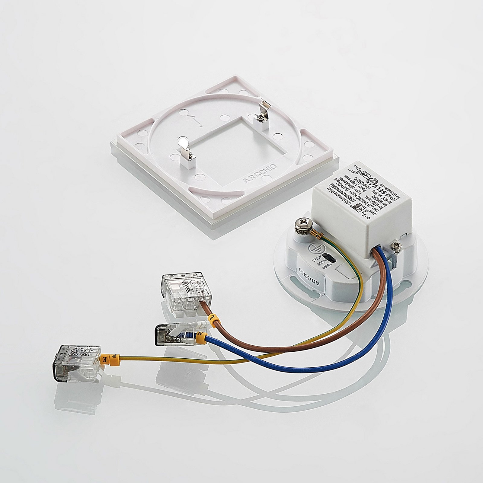 Vexi Square LED Nástěnná Vestavná Svítidla CCT White - Arcchio