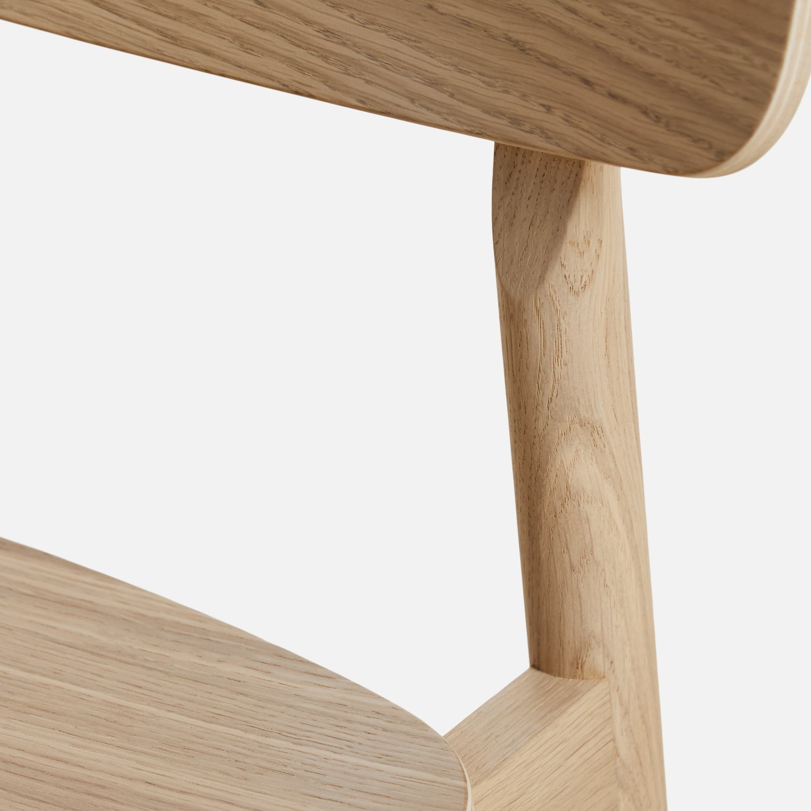 Tabouret de bar Soma, bois clair, hauteur 101 cm, chêne - Woud Tabouret de bar Soma, bois clair, hauteur 101 cm, chêne - Woud