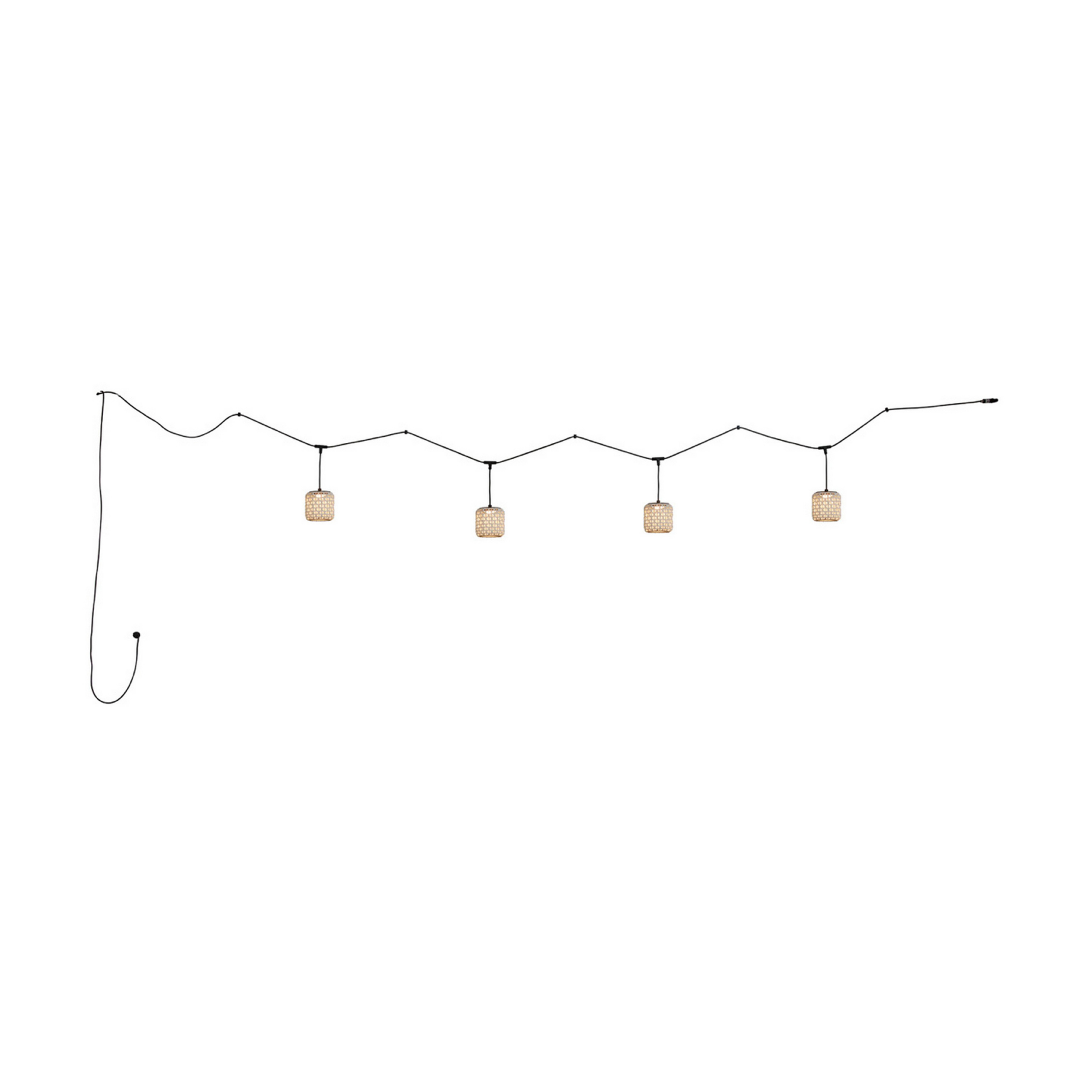 Bover Nans S/16/4L suspension extérieur LED, beige